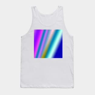 blue green red abstract texture pattern design Tank Top